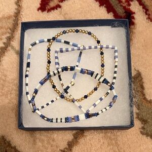 Chic Multicolor Beaded Bracelet Set